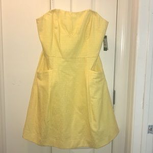 Lilly Pulitzer strapless casual cocktail dress